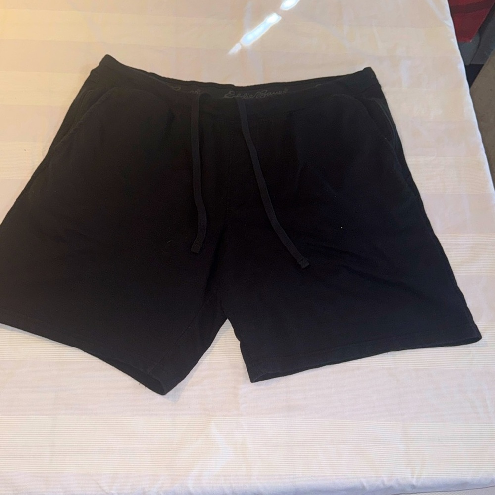 NWT Eddie Bauer XXL Lounge Shorts black